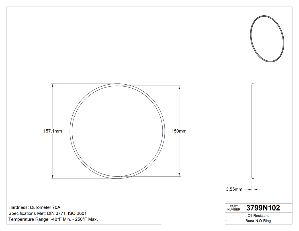 Technical drawing - 3799N102